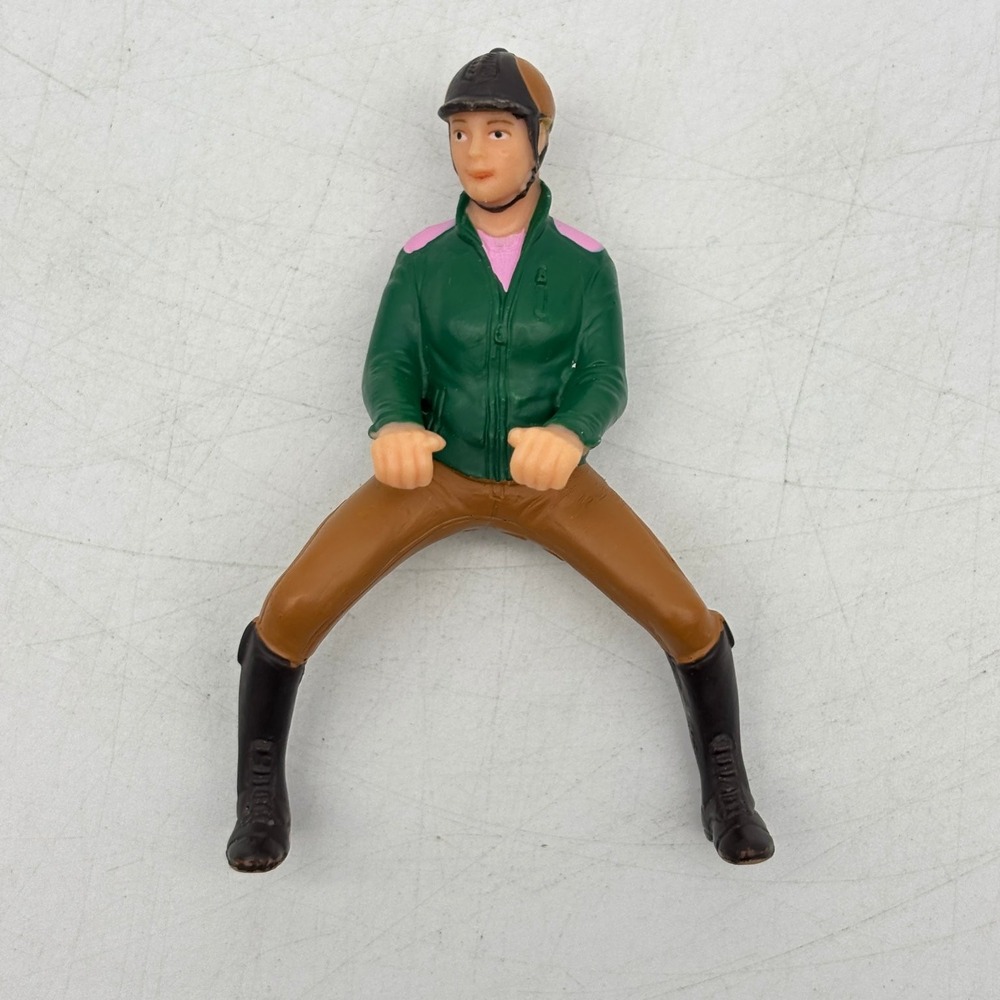 Schleich Sonja Equestrian Horse Rider Figure Green Jacket Female 2011 42389